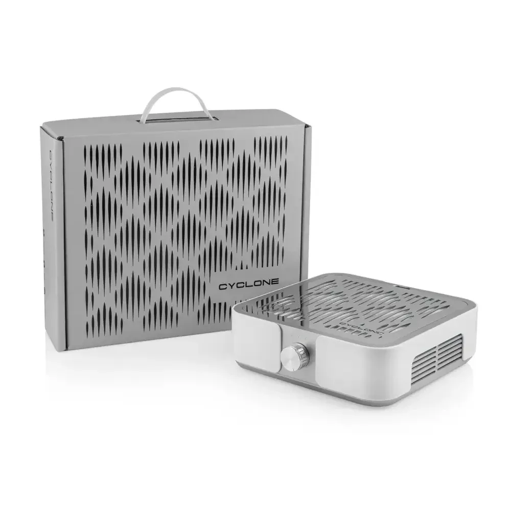 Витяжка MUSSON X2 SILVER з НЕРА-фільтром 72W для манікюру та педикюру Київ - фото 1