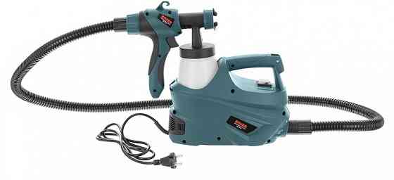 BX-771 Электрический краскопульт 1650 Вт, 700 мл, сопло 1,8 мм, регулировка потока, без компрессора Одесса