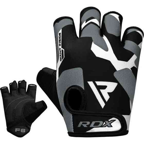 Перчатки для фітнесу RDX F6 Sumblimation Grey XL Кам'янське