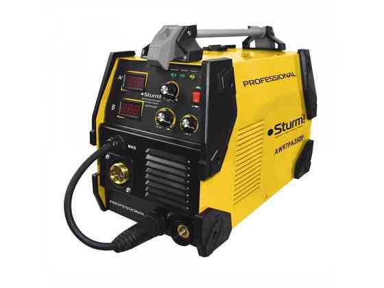 Зварювальний інверторний напівавтомат (MIG/MAG, MMA, 350 А) Sturm AW97PA350P (читайте опис) Рівне