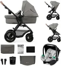 Детская коляска Wózek wielofunkcyjny 3w1 MOOV 2 AIR jasnoszary Киев - изображение 1