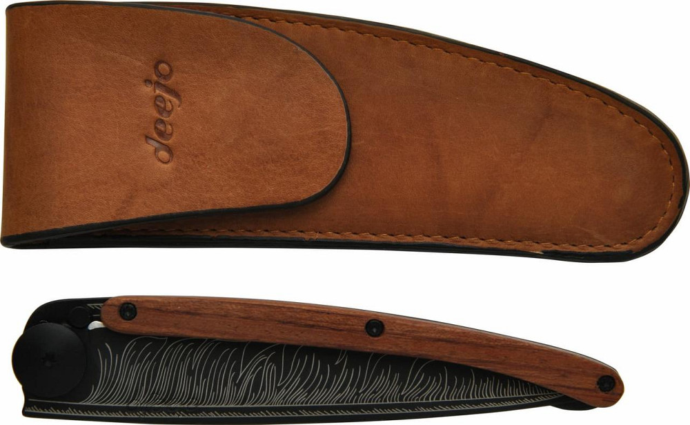 Шкіряний чохол універсальний для ножів 37г Deejo (DEE000504) Коричневий Нововолинськ - фото 6