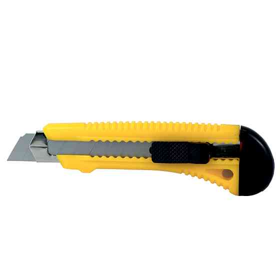 Sigma Нож строительный (пластиковый корпус) лезвие 18мм автоматический замок SIGMA (8213021) Коломия