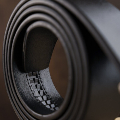 Ремінь Vintage Чоловічий Чорний (20274) Вінниця - фото 7