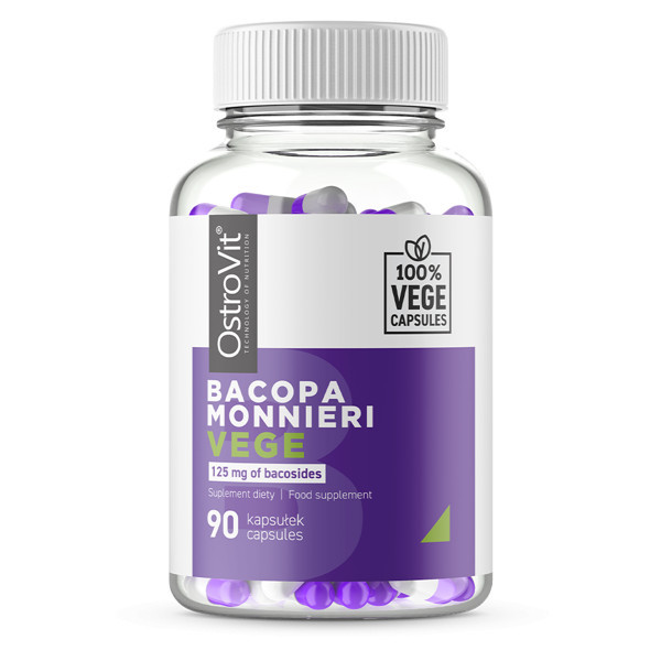 Екстракт бакопи OstroVit Bacopa Monnieri Vege 90 caps Луцьк - фото 1