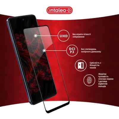 Скло захисне Intaleo Full Glue Tecno Camon 18 (1283126529146) Вінниця