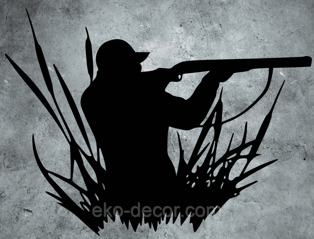 Декоративное настенное Панно «Охота», Декор на стену 90*66 см, Черный Киев - изображение 10