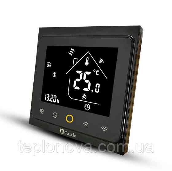 Терморегулятор Wi-Fi Castle AC603H-Black Чернівці