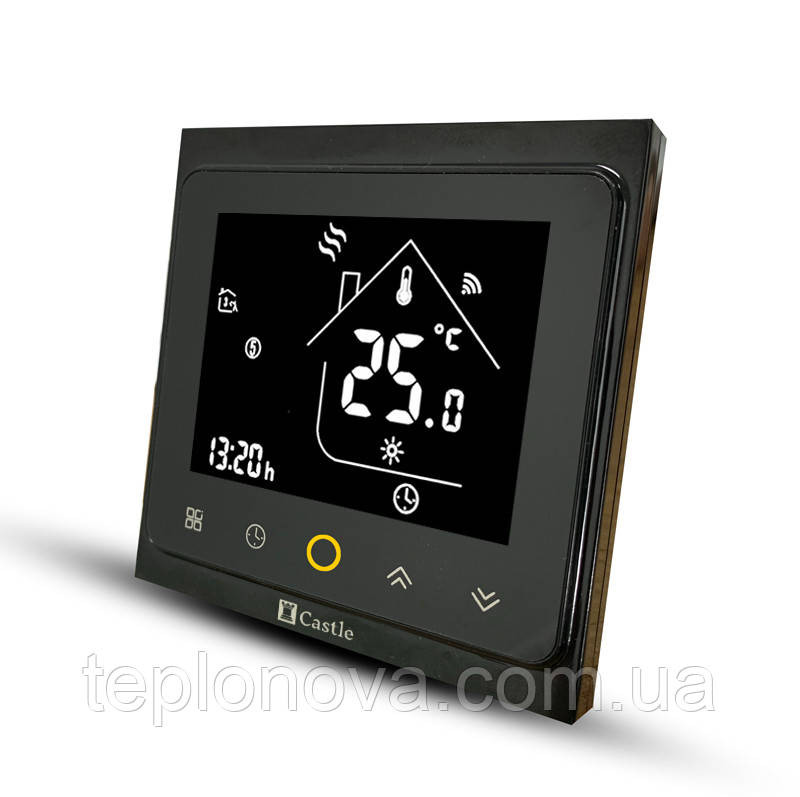 Терморегулятор для теплого пола Wi-Fi Castle AC603H-Black Черновцы - изображение 5