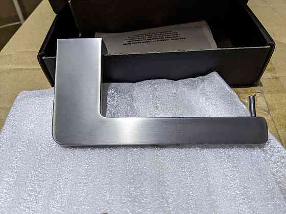 Тримач для туалетного паперу VOLLE SOLO cepillado níquel сатин Київ