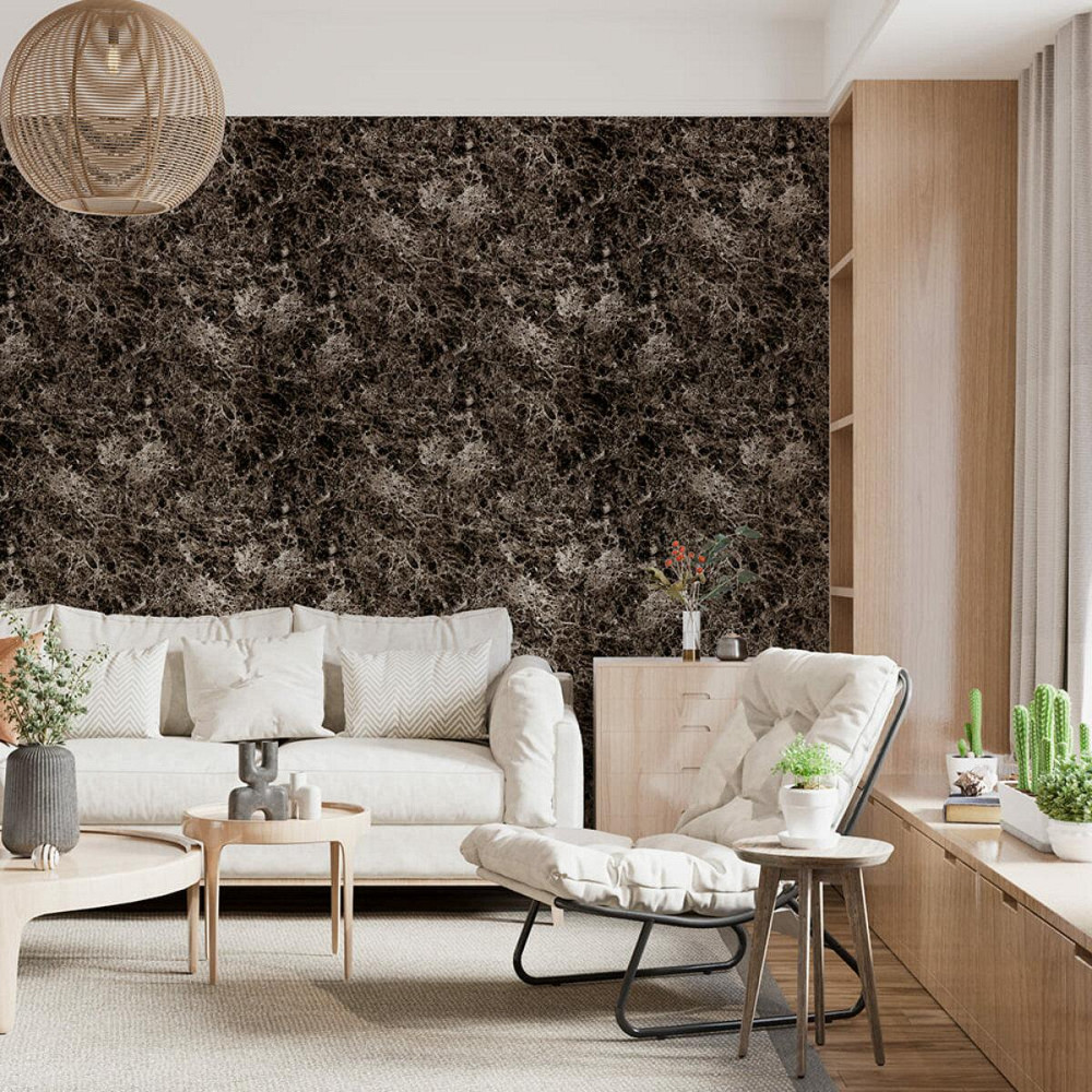 Декоративная ПВХ плита 1,22м х 2,44м х 3мм Темно-серый мрамор SW-00001407 Киев - изображение 8