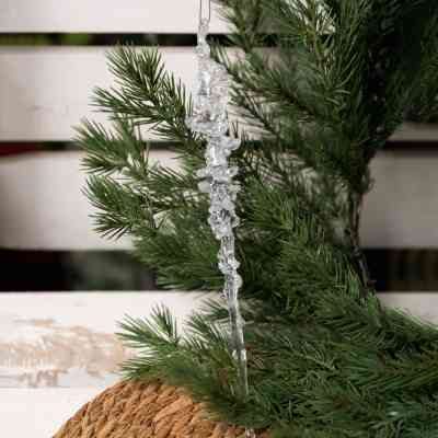 Елочная игрушка Novogod`ko Сосулька 24 см Пластик (974880) Винница