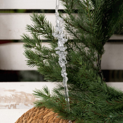 Ялинкова іграшка Novogod`ko Бурулька 24 см Пластик (974880) Вінниця - фото 2