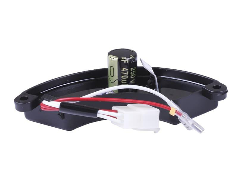 Стабилизатор напряжения бензогенератора AVR однофазное 2-3,5кВт (корпус - сегмент, пластик, контакты - 2 мама + 4 папа, 250V, Мукачево - изображение 1