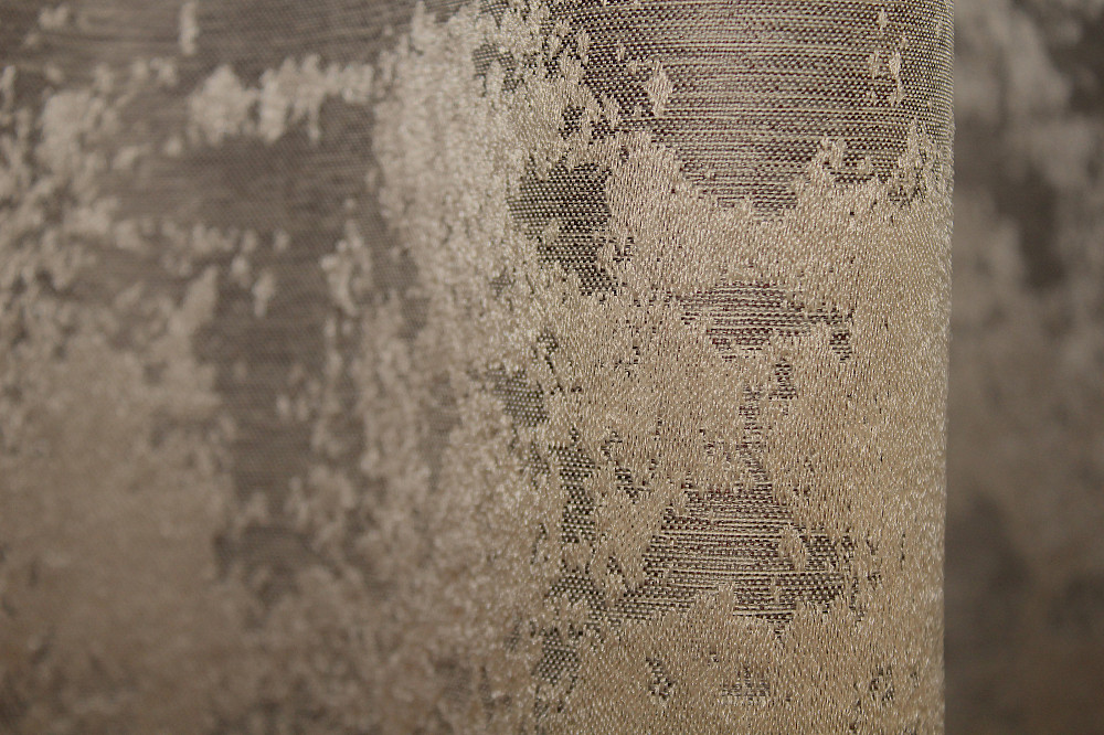 Комплект коротких штор VR-Textil Жаккард Sultan YL № 1207ш Капучино 130х170 см 2 шт (35-0080) Киев - изображение 6