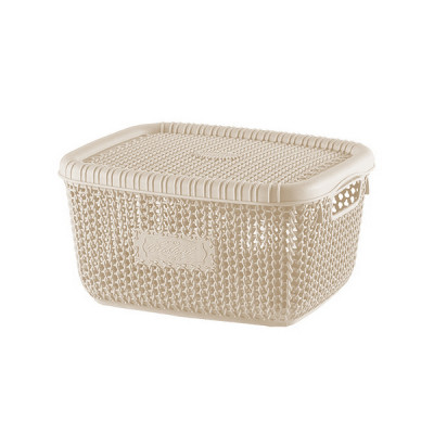 Корзина для хранения Violet House 1009 Виолетта Cappuccino 5 л (1009 Виолетта CAPPUCHINO с/кр. 5) Винница - изображение 1