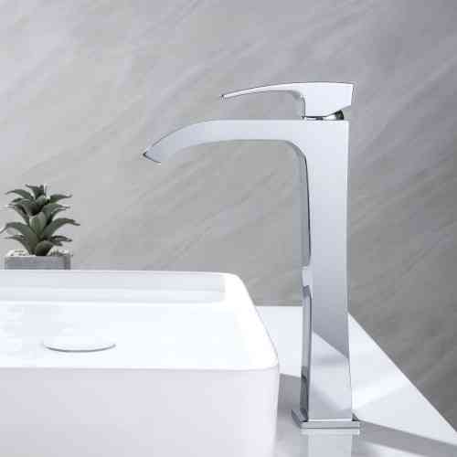 Змішувач для раковини високий Gappo G1007-81 хром Київ