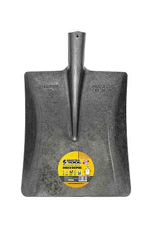 Лопата совкова MASTERTOOL 247х290х370 мм лакове покриття 14-6263 Ровно