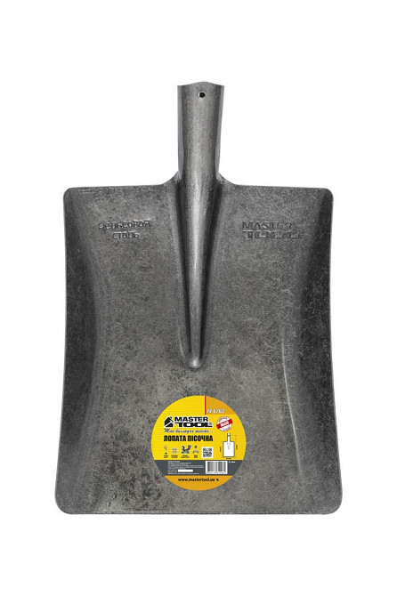Лопата совкова MASTERTOOL 247х290х370 мм лакове покриття 14-6263 Ровно - изображение 1