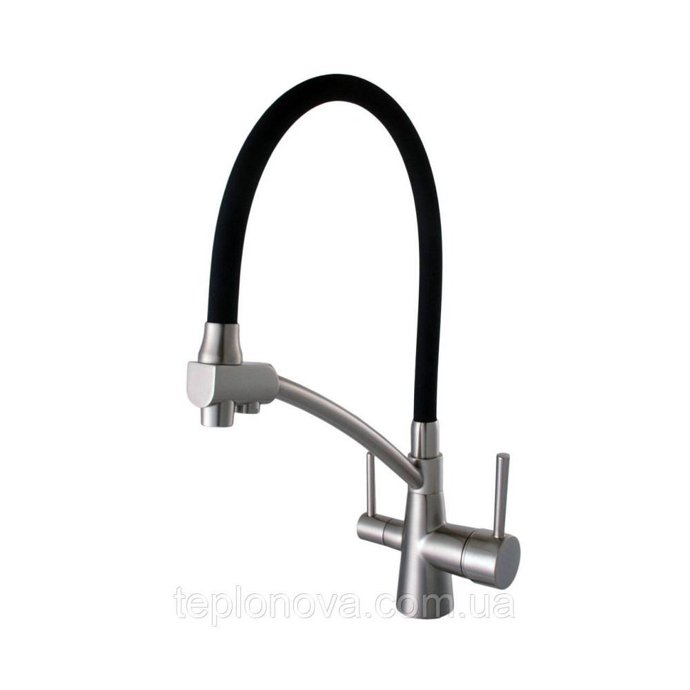 Смеситель для кухни под осмос Globus Lux LAZER GLLR-0700-8-STSTEEL Черновцы - изображение 1