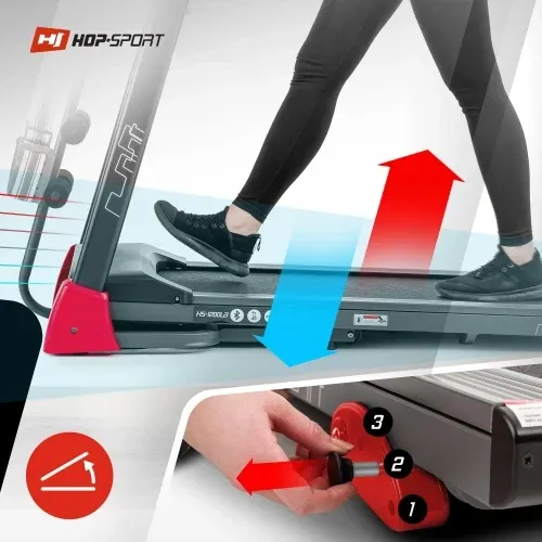 Беговая дорожка Hop-Sport 1200LB Киев - изображение 9
