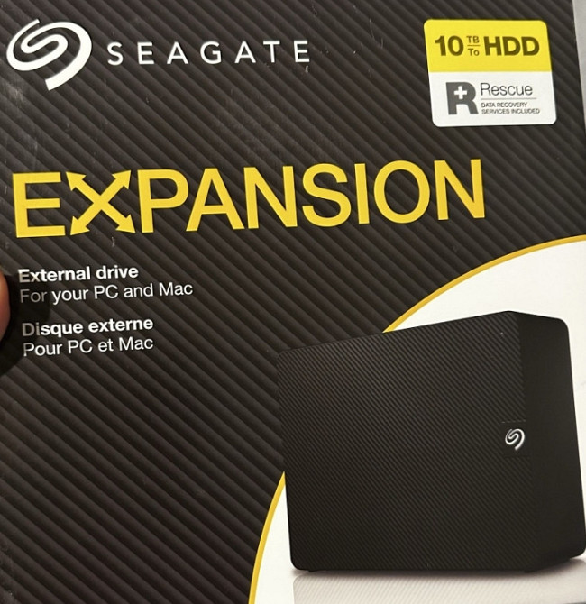 Seagate expansion 10 tb жесткий диск внешний. Киев - изображение 3
