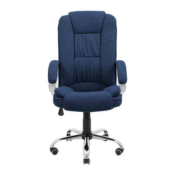 Офісне крісло керівника Richman California Хром M1 Tilt Синій Дніпро