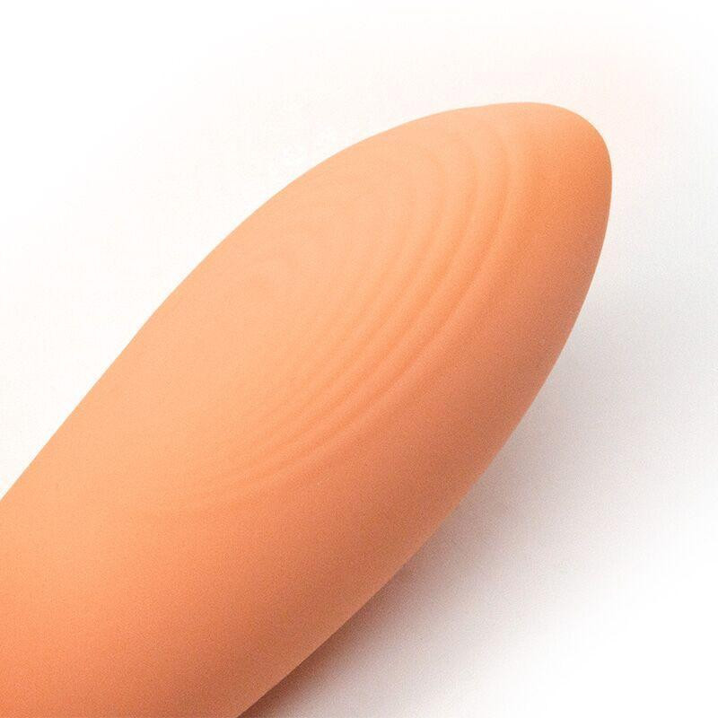 Вакуумний вібратор KISTOY Tina Mini Orange, вагінально-кліторальний Sex Aura Київ - фото 5