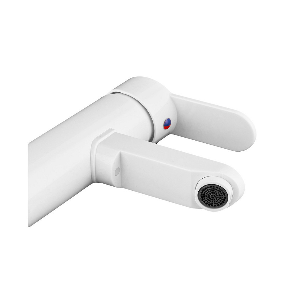 Змішувач для умивальника Plamix Raul-001-A White    ( PM0651 ) 20449 Харьков - изображение 5