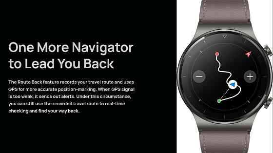 Смарт-годинник Huawei Watch GT 2 Pro 46mm VID-B19 (Чорний) Б/В Николаев