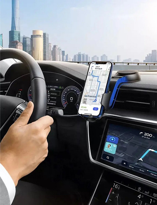 Автотримач для телефона UGREEN LP405 Waterfall-Shaped Suction Cup Phone Mount (UGR-20473) Киев - изображение 4