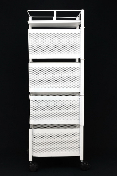 50113 Полка Товарная Раздвижная 4 Яруса 29.5 x 76.5 x 29 см. (1) Одесса - изображение 1