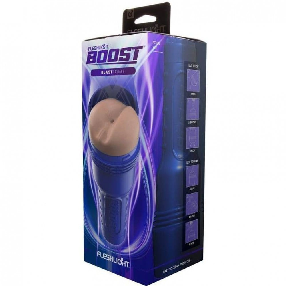 Мастурбатор в колбе Fleshlight Boost Blast Light Medium Sex Aura Киев - изображение 9