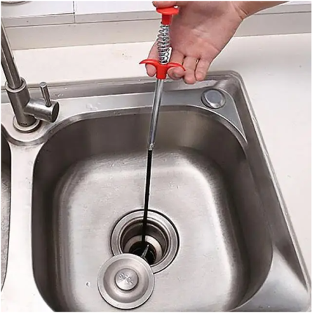 Крючок | Грабер для чистки труб тросик CLEANING HOOK (захват для СТО), 0.6м, телескопический зажим 6 Киев