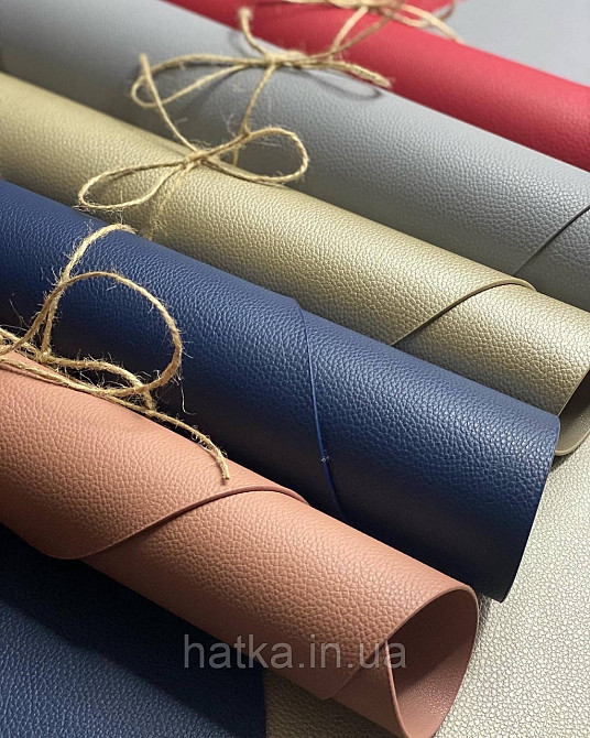 Салфетка под тарелку подтарельник PU кожа 37 см форма лепестка синяя Киев - изображение 3