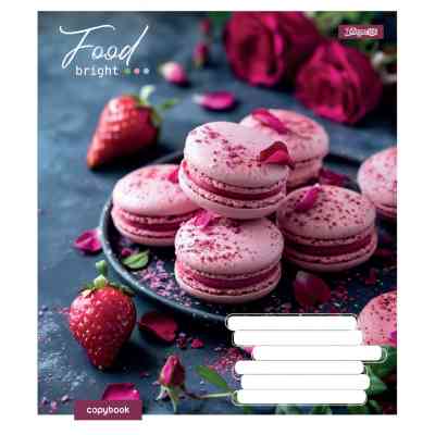 Тетрадь 1 вересня Bright Food А5 24 листов клетка (768130) Винница