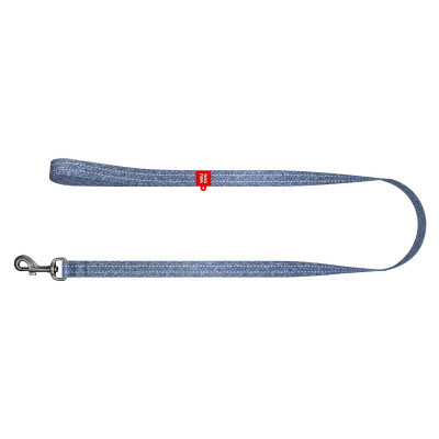 Поводок для собак WAUDOG Re-cotton светоотражающий M Ш 20 мм Д 200 см синий (030912) Винница - изображение 2