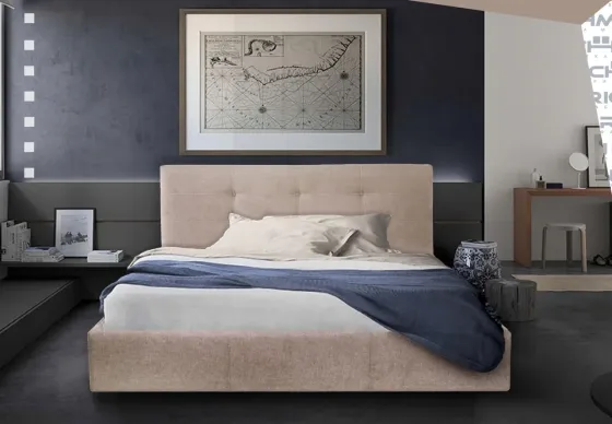 Ліжко Manchester VIP 120 х 190 см З додатковою металевою цільнозварною рамою Зелений Київ