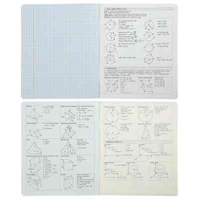 Тетрадь ZiBi предметная PASTEL 48 листов ячейка, геометрия (ZB.1701-11) Винница