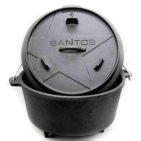 Голландская печь казан пательня SANTOS, 8,5л с ножками 897108 Код: 010976 Ровно