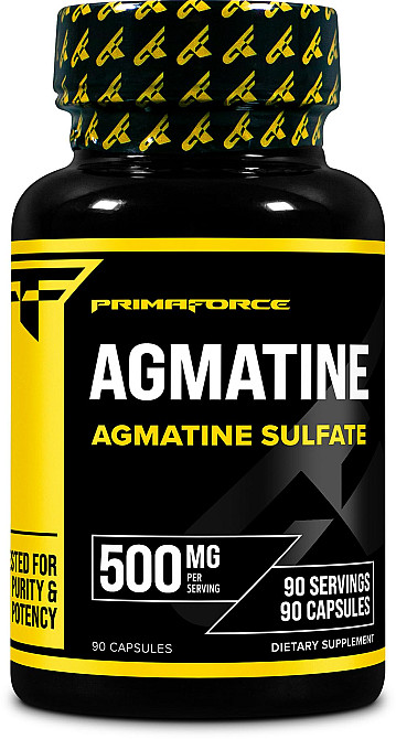 Агматин Primaforce Agmatine Sulfate, 500 mg, 90 Capsules Луцьк - фото 1