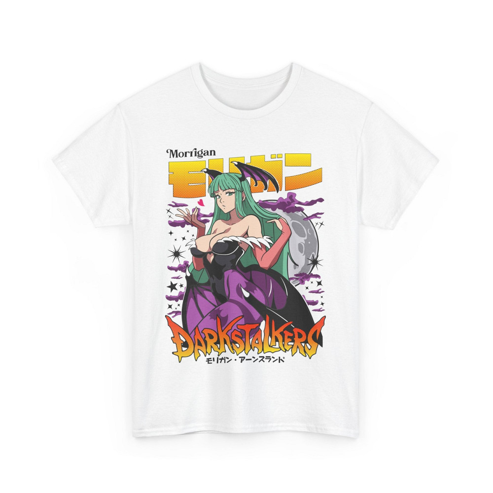 Футболка для мальчика аниме Морриган Аенсланд Дарксталкерс Аниме оверсайз (рост от 165 до 180 ) Черний AnimeJ0187m Днепр - изображение 6