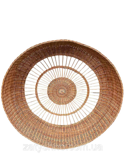 Люстра плетена кругла велика Київ - фото 1