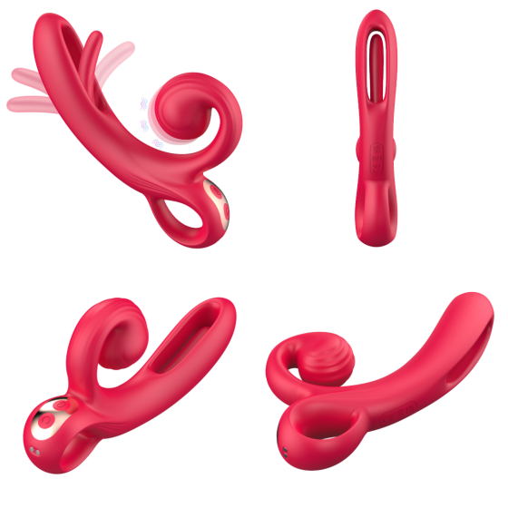 Вібратор - Erospace Sweet Play Tongue Flipping Vibrator A4 Sex Aura Київ