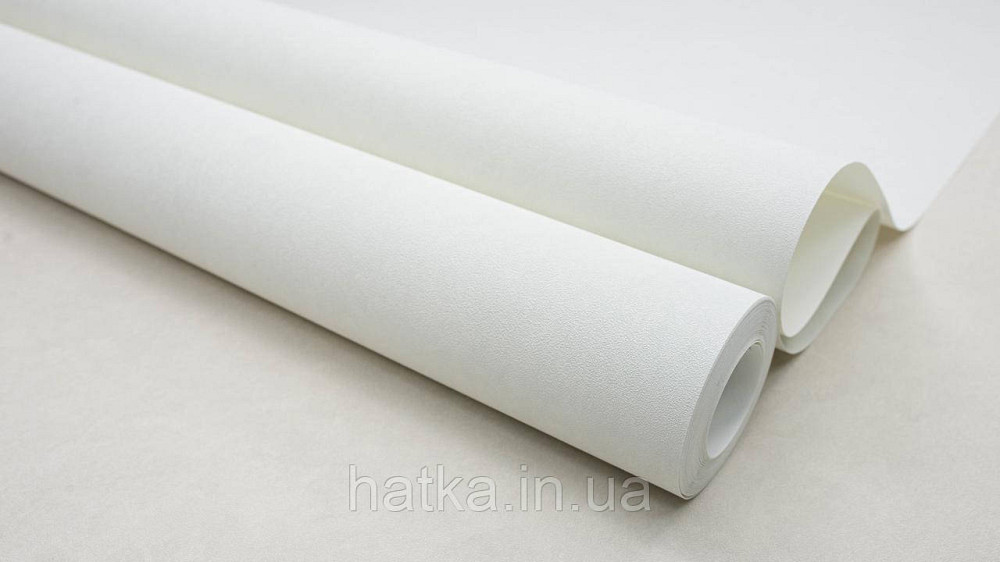 Шпалери метрові вінілові на флізеліні Sintra Structure однотонні без структури матові білі 520307 Київ - фото 2