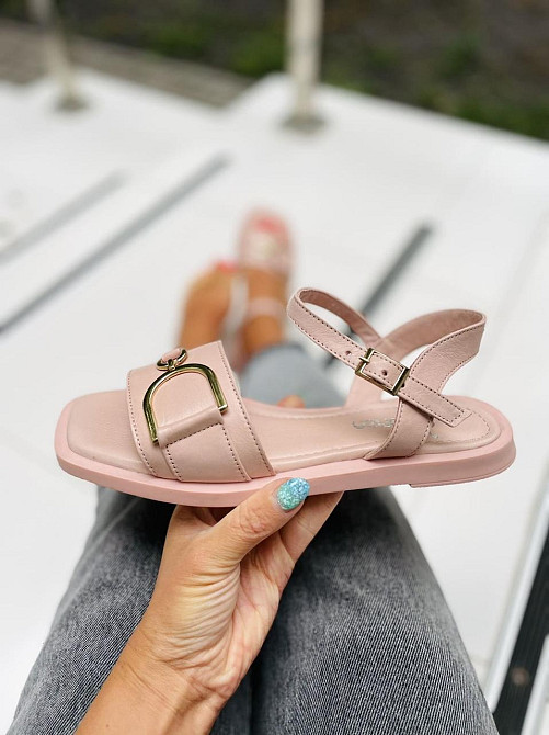 Lonza БосонІжки жіночі LONZA 550 пудра (літо, шкіра натуральна) (5146) 36-41 39 Коломия - фото 1