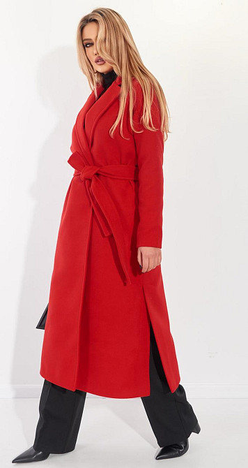 Кашемірове пальто з розрізами (44) Київ - фото 10