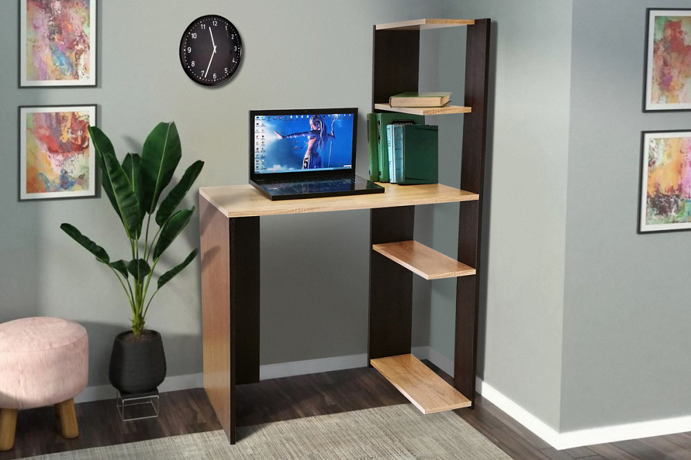 Стіл комп'ютерний СК-6 Сонома+Венге Киев - изображение 1