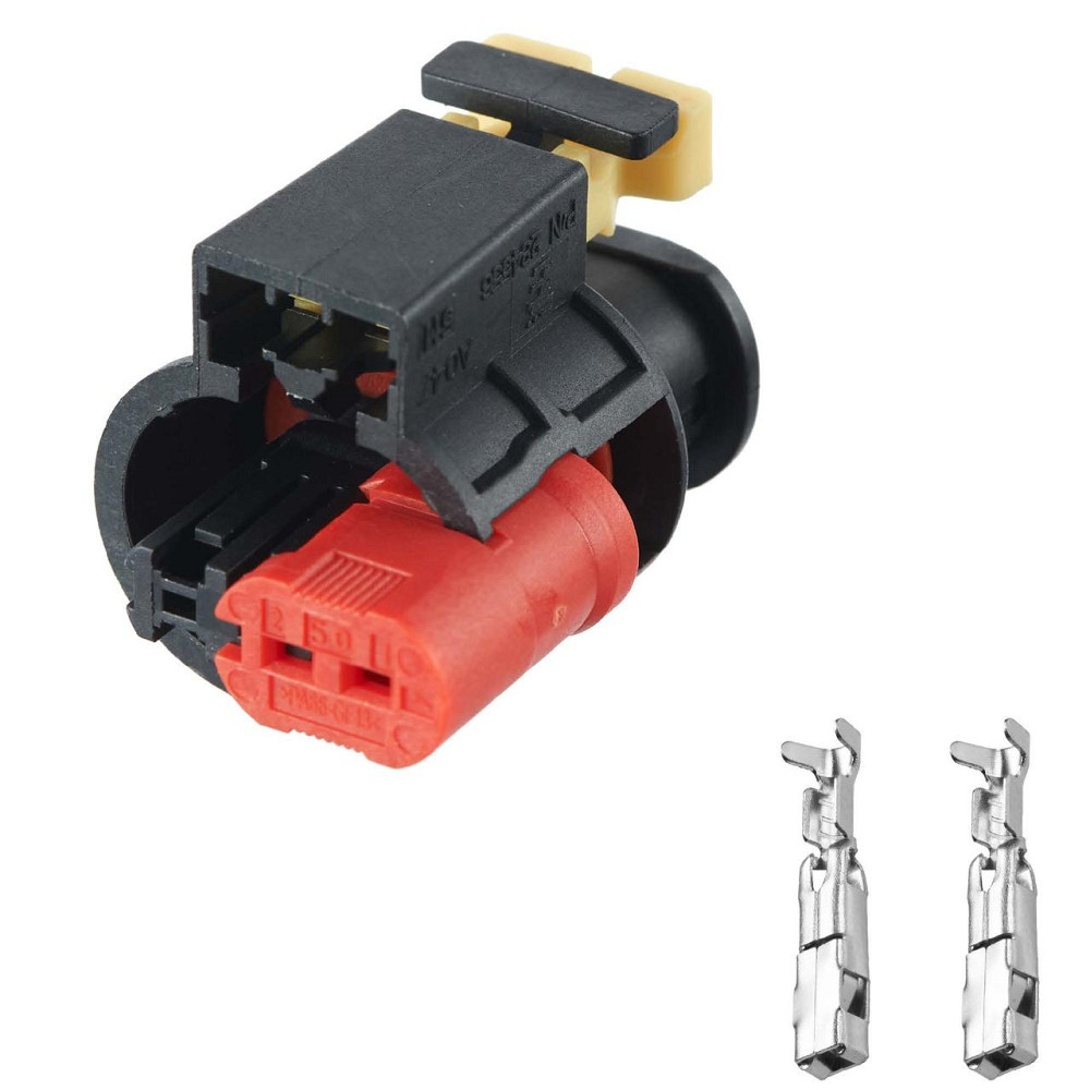 Роз'єм конектор 2-кон., Топливная Форсунка, Катушка Зажигания, Електромагнитный Клапан, 284556-1, Buick, Cadillac, Chevrolet 40099 Київ - фото 1