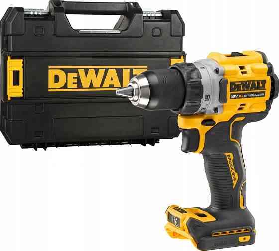 Дрель-шуруповерт аккумуляторная ударная DeWALT DCD805NT 18 В, 90 Нм, без АКБ и ЗУ, TSTAK Киев